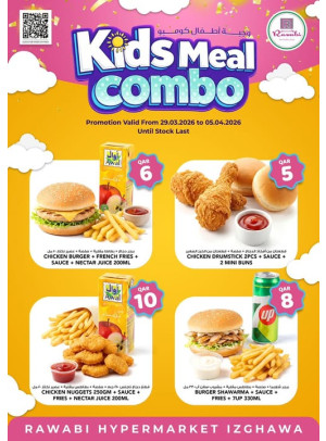 Kids Meal Combo Deals - Izghawa
