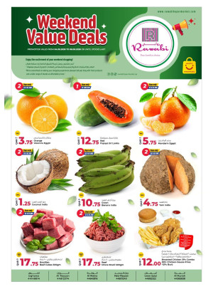 Weekend Value Deals