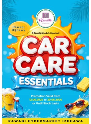 Car Care Essentials Offers - Izghawa
