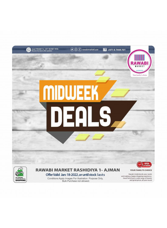 Midweek Deals - Al Rashidiya, Ajman