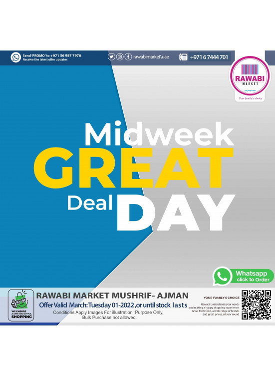 Midweek Great Deals - Mushrif, Ajman