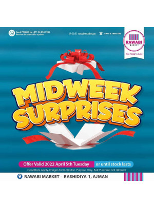 Midweek Surprises - Al Rashidiya, Ajman