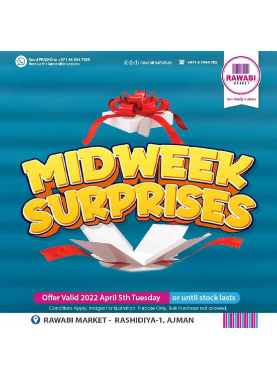 Midweek Surprises - Al Rashidiya, Ajman