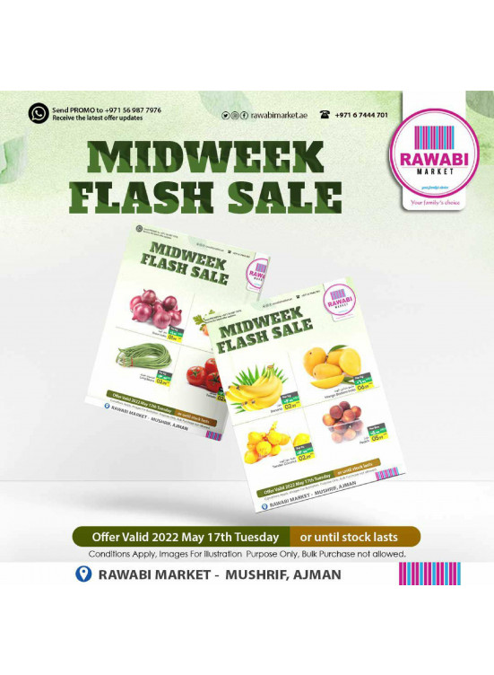 Midweek Flash Sale - Mushrif, Ajman