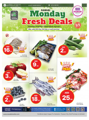 Monday Fresh Deals- Al Rashidiya, Ajman