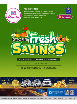 Fresh Savings - Rawabi Hypermarket, Izghawa