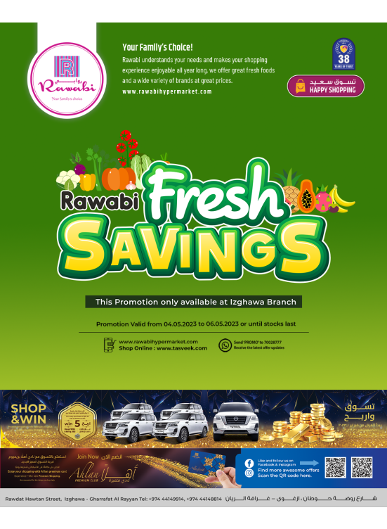 Fresh Savings - Rawabi Hypermarket, Izghawa