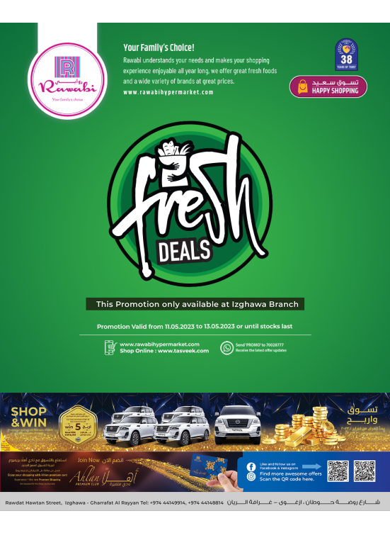 Fresh Deals - Rawabi Hypermarket, Izghawa