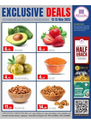 Exclusive Deals - Rawabi Hypermarket, Izghawa