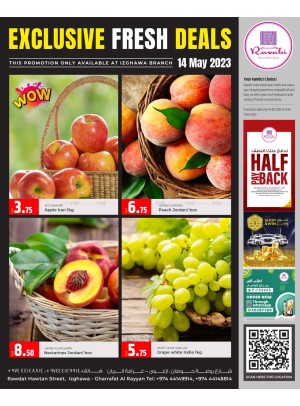 Exclusive Fresh Deals - Rawabi Hypermarket, Izghawa