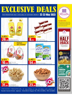 Exclusive Deals - Rawabi Hypermarket, Izghawa