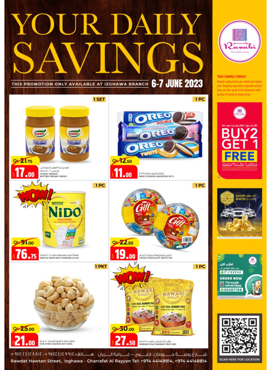Daily Savings - Rawabi Hypermarket, Izghawa