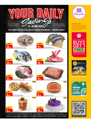 Daily Savings - Rawabi Hypermarket, Izghawa