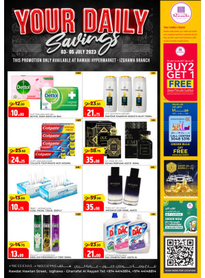 Daily Savings - Rawabi Hypermarket, Izghawa
