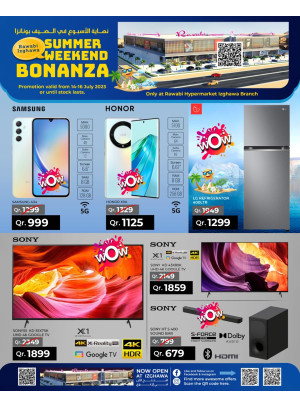 Summer Weekend Bonanza - Rawabi Hypermarket, Izghawa