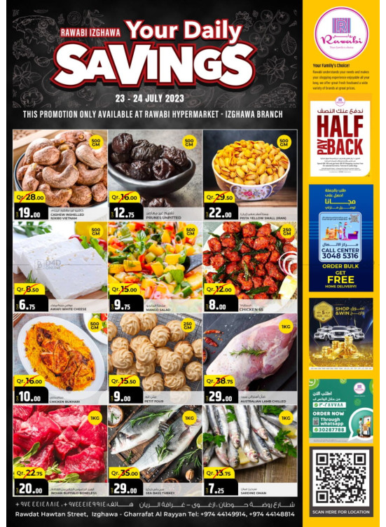 Daily Savings - Rawabi Hypermarket, Izghawa