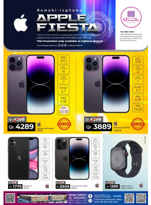Apple Fiesta - Rawabi Hypermarket, Izghawa