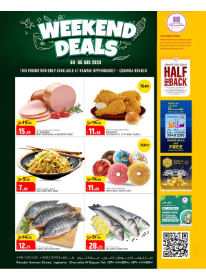 Weekend Deals - Rawabi Hypermarket, Izghawa