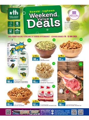Weekend Deals - Rawabi Hypermarket, Izghawa