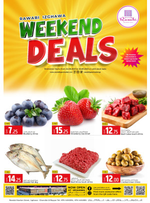 Weekend Deals - Rawabi Hypermarket, Izghawa