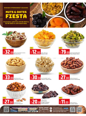 Nuts & Dates Fiesta - Rawabi Hypermarket, Izghawa
