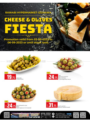 Cheese & Olives Fiesta - Rawabi Hypermarket, Izghawa