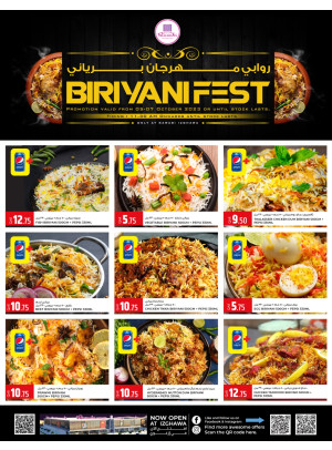 Biryani Fest - Rawabi Hypermarket, Izghawa