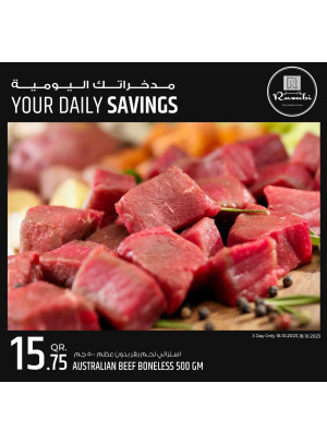 Daily Savings - Beef
