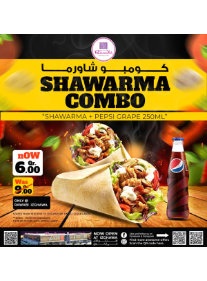 Daily Saving Deal - Shawarma Combo