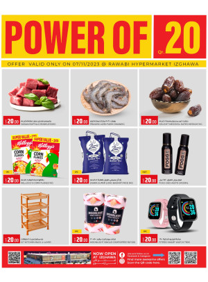 Power of 20 QR Deals - Izghawa