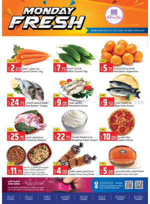 Fresh Monday Offers