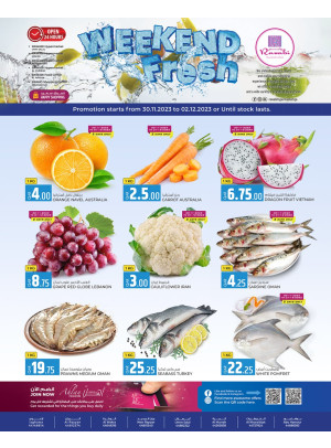 Weekend Fresh