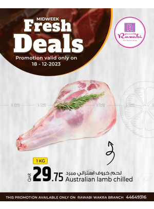 Mid-Week Fresh Deals - Wakra