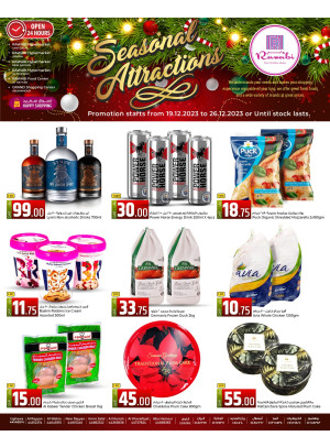 Seasonal Attractions