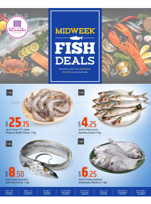 Midweek Fish Deals