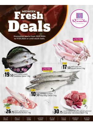 Midweek Fresh Deals