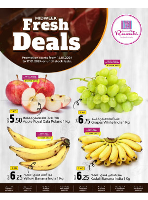 Midweek Fresh Deals