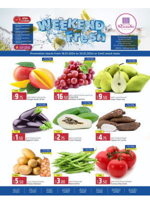 Weekend Fresh