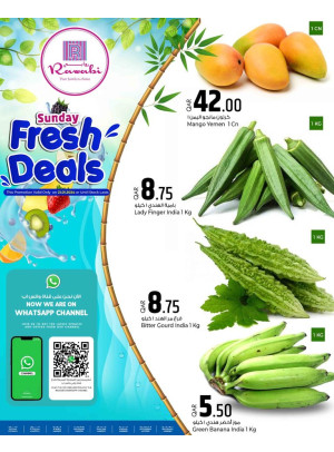 Sunday Fresh Deal