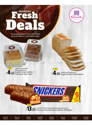 Mid-Week Fresh Deal