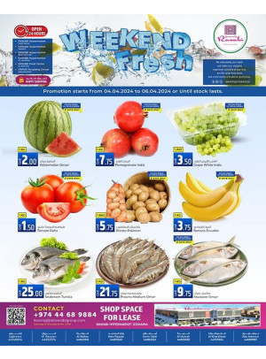 Weekend Fresh