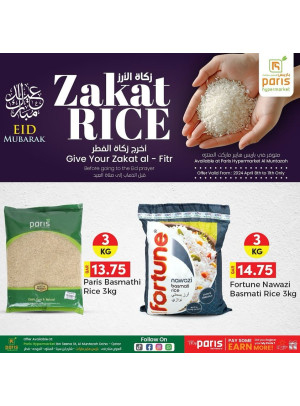 Zakat Rice