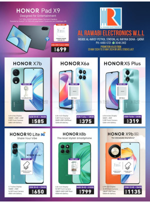 Honor Smart Phones Deals - Rayyan