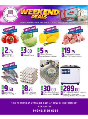 Weekend Deals - New Rayyan