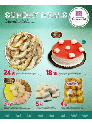 Sunday Deals