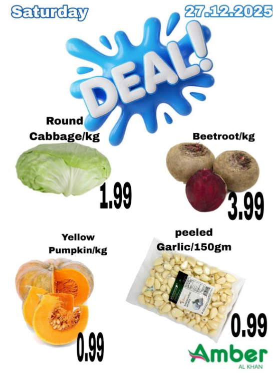 Saturday Deals - Al Khan