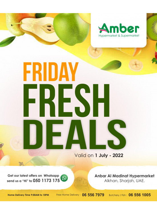 Friday Fresh Deals
