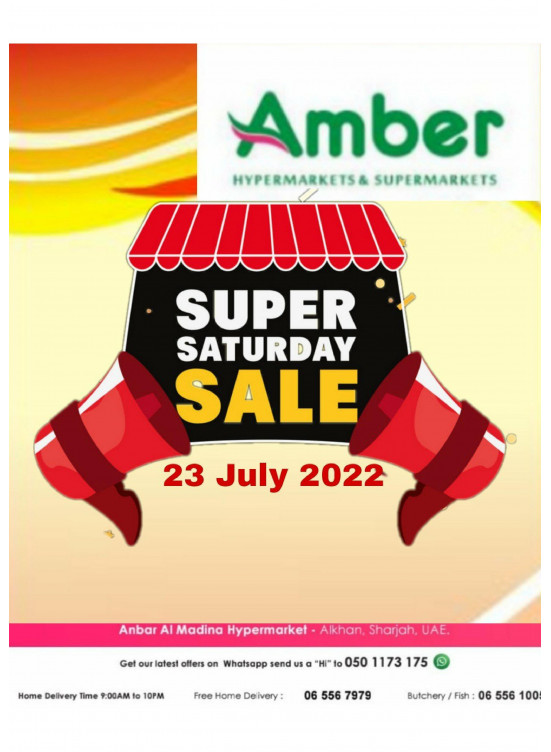 Super Saturday Sale