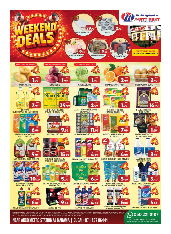 Weekend Deals - Al Karama, Dubai