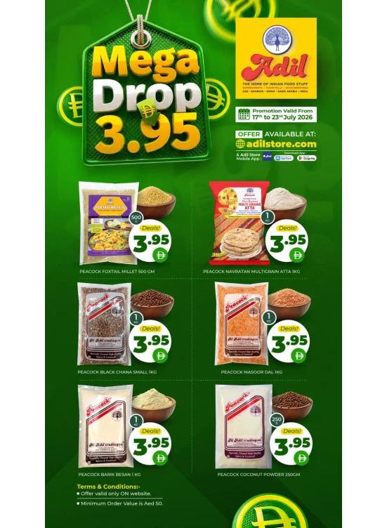 Mega Drop AED 3.95